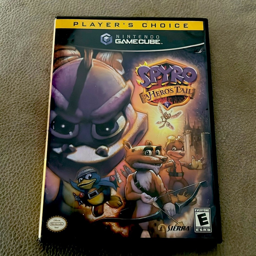Nintendo GameCube Spyro A Hero’s Tail game